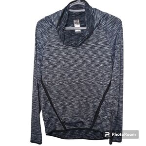 Champion Space‎ Dye Cowl Neck Pullover Fleece Sweater Size XS